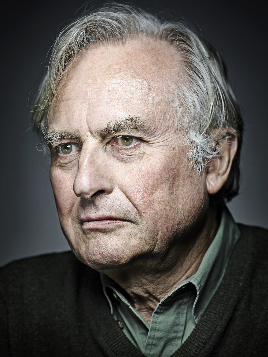 Richard Dawkins Photoshoot By Robert Wilson