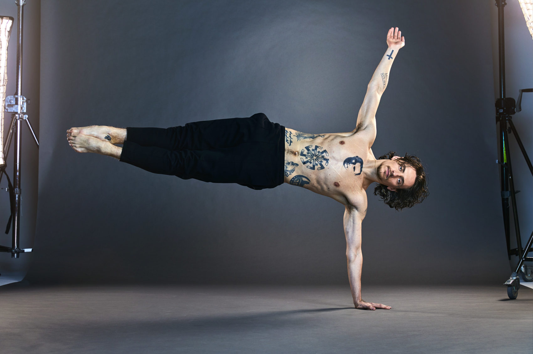 Sergei Polunin Photoshoot By Robert Wilson