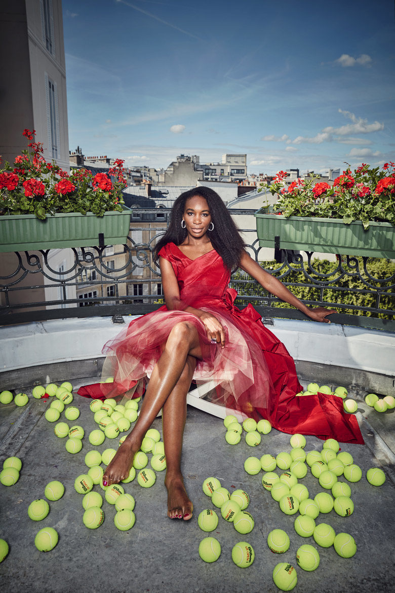Venus Williams Photoshoot By Robert Wilson