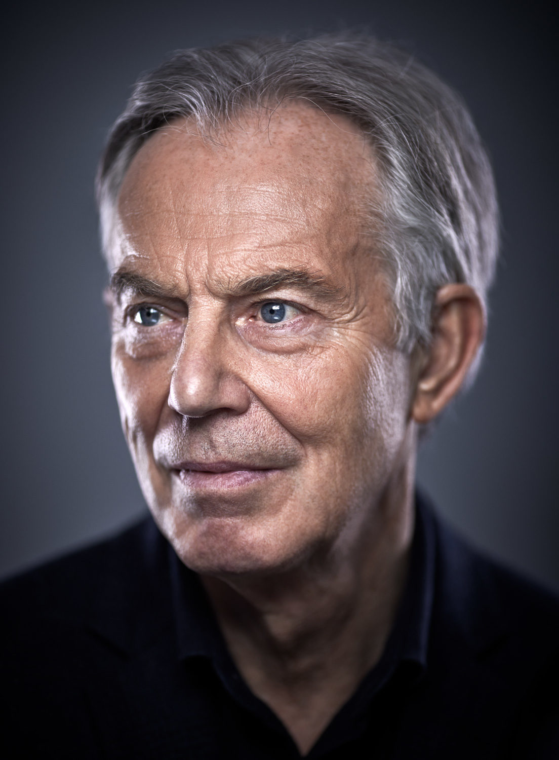 Sir Tony Blair Photoshoot | By Robert Wilson