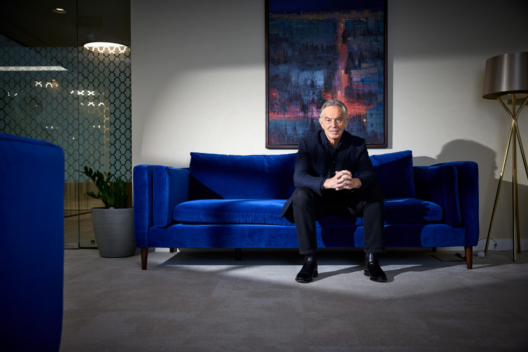 Sir Tony Blair Photoshoot | By Robert Wilson