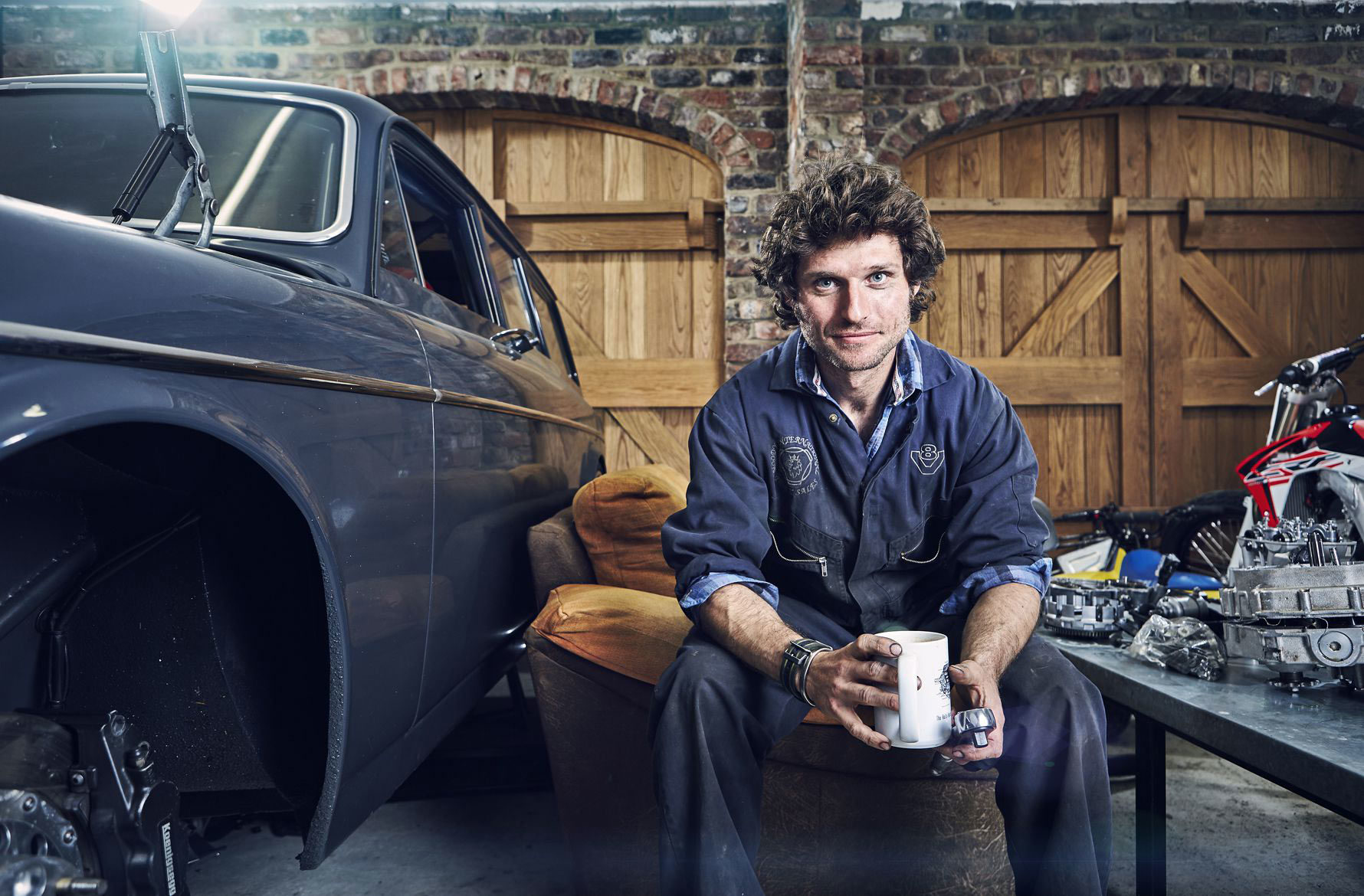 Guy Martin Photoshoot By Robert Wilson