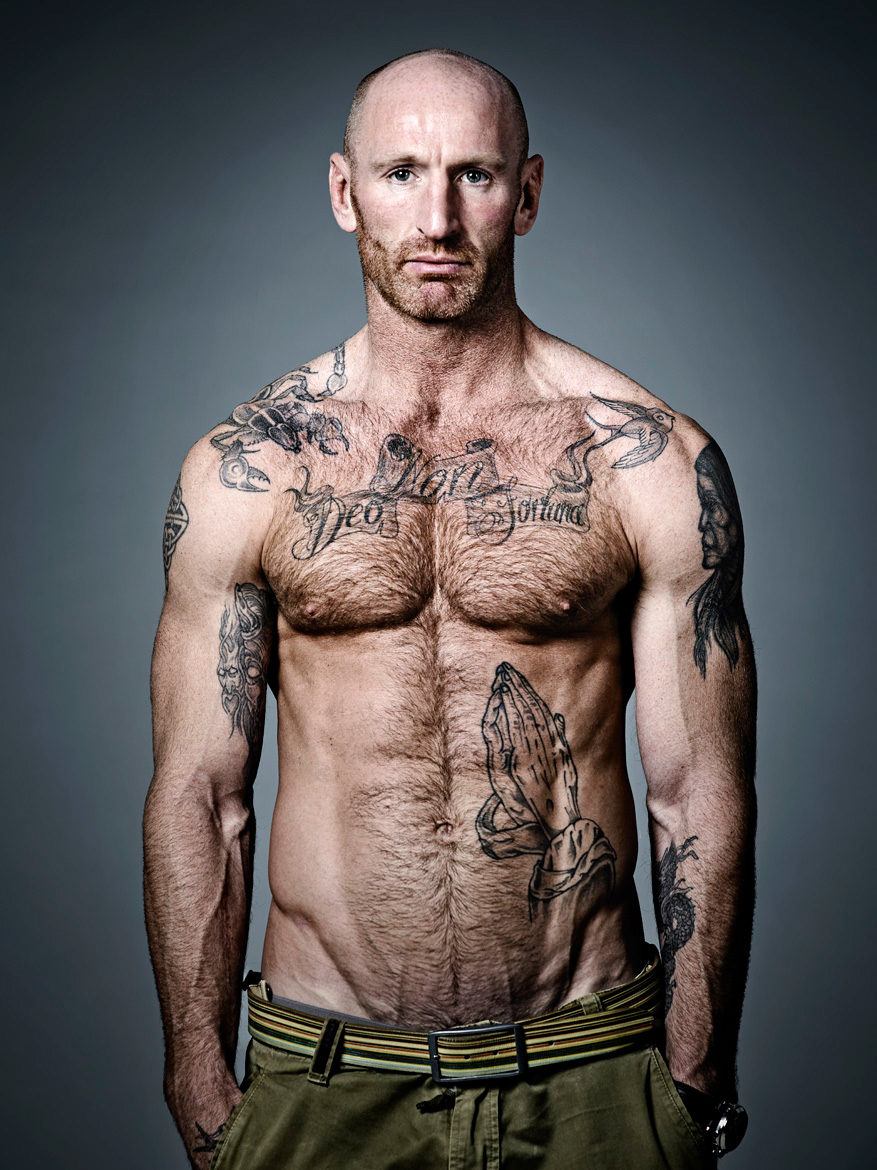 Gareth Thomas Autobiography Photoshoot By Robert Wilson